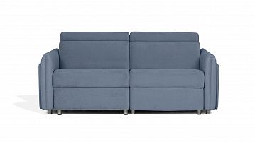 Прямой диван Хоган 2-местный с реклайнером слева